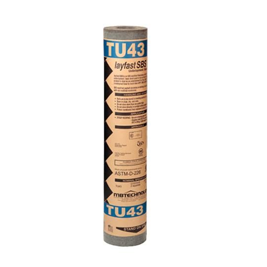 (TU43) Layfast SBS Underlayment - 2 SQ. Roll