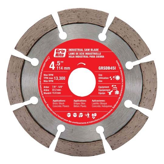 4-1/2" Industrial Segmented Diamond Blade