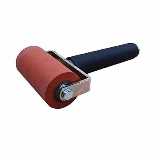 2" x 4" Silicone Roller with Threaded Handle