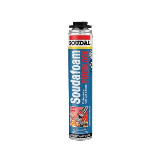 Soudal Fireblock Gun Foam - 24 Oz. Can