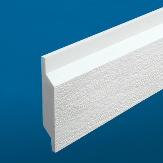 5/4" x 6" x 12' Restoration Millwork&reg; Fiber Cement Skirtboard TrueTexture&trade; - Woodgrain/Smooth