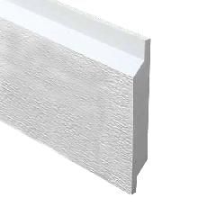 5/4" x 8" x 12' Restoration Millwork&reg; Fiber Cement Skirtboard TrueTexture&trade; - Woodgrain/Smooth