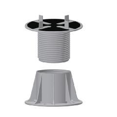 4" Base & 4" Top Elevator Pedestal Assembly