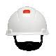 3M Vented Hard Hat with 4-Point Ratchet Suspension & Uvicator&trade; Sensor White