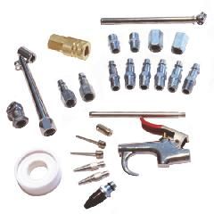 25-Piece Accessory Kit with Blow Gun