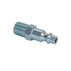 1/4" Industrial Steel Plug (2-Piece) with 1/4" Female NPT Thread