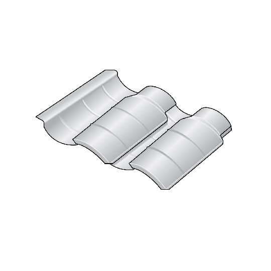 Boral Barcelona 900 Galvanized Standard Flange Roof Vent