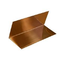 4" x 4" x 14" Copper Step Flashing