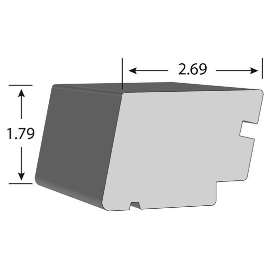 1-3/4" x 2-5/8" x 16' Historical Sill #1