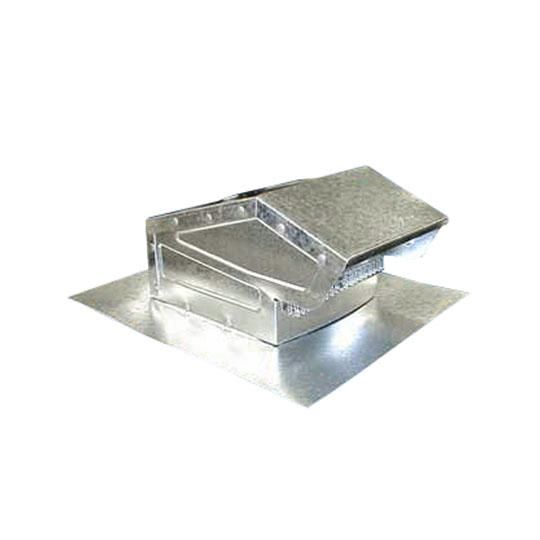 4" Galvanized Low-Profile Roof Vent