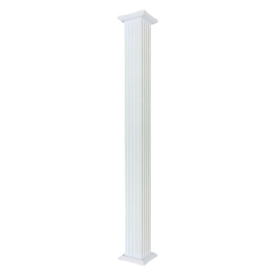 8" x 10' Fluted Square Column