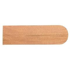 18" #1 Grade Western Red Cedar Fancy Cut Round