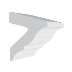 2-3/4" x 3-1/2" x 12' One Piece Crown Moulding