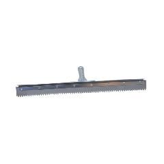 24" Serrated Edge Floor Squeegee with 3/8" V-Notch