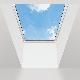 Kennedy Skylights 22-1/2" x 22-1/2" Self-Flashing Fixed High Impact Glass Skylight with 2" Curb & White Wood Interior