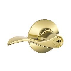 F51 Accent Entry Lever with Keyed Lock