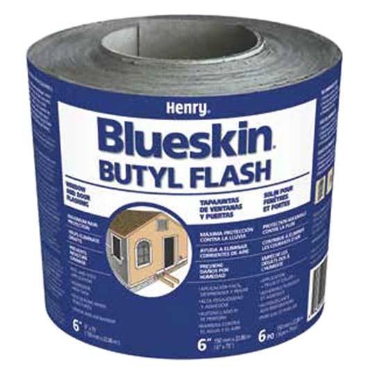 6" x 75' Blueskin&reg; Butyl Flash Self-Adhered Flashing