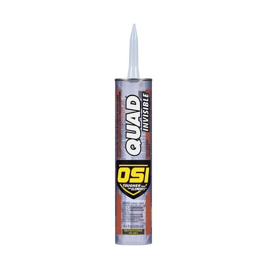 QUAD&reg; Invisible Window, Door & Siding Sealant - 9.5 Fl. Oz. Cartridge