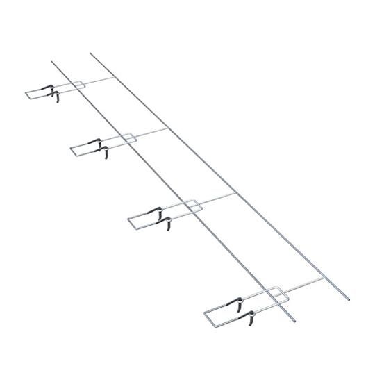 8.2.4 Hot-Dipped Galvanized Standard Ladder-Eye Wire - 500 Lin. Ft.