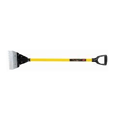 Replaceable Blade Shingle Tear-Off Tool with 47-1/2" Poly D-Grip Fiberglass Handle