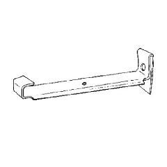 6" K-Style Mill Finish Aluminum Hidden Hanger