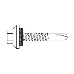 #12 x 1-1/4" XL Self Drilling Screws - Bag of 250