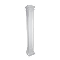 8" x 8' Plain Square PermaLite&reg; Column