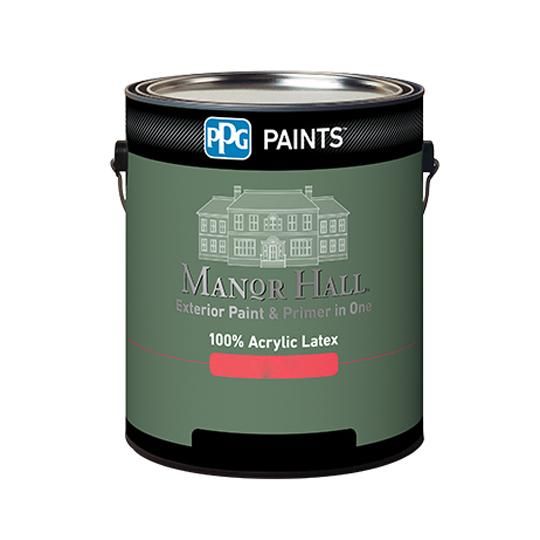 (70-520) Manor Hall&reg; Exterior Paint & Primer in One 100% Acrylic Latex Semi-Gloss with Midtone Base - 1 Gallon Can