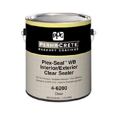 (4-6200) Perma-Crete&reg; Plex-Seal&trade; WB Interior/Exterior Clear Sealer - 1 Gallon Can