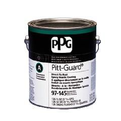 (97-149) Pitt-Guard&reg; Direct-to-Rust Epoxy Mastic Coating with Ready Mix Component B - 1 Gallon Can