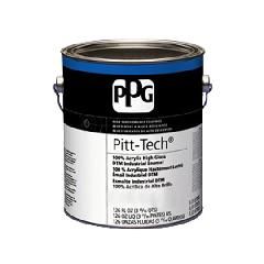 (90-376) Pitt-Tech&reg; Interior/Exterior High Gloss DTM Industrial Enamel with Deeptone Base - 1 Gallon Can