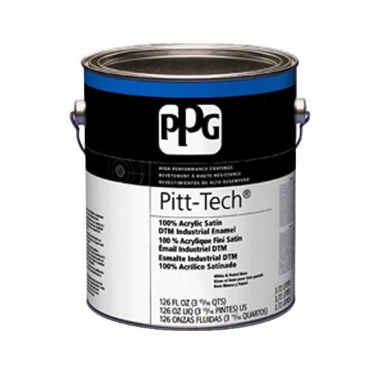 (90-477) Pitt-Tech&reg; Interior/Exterior Satin DTM Industrial Enamel with Deep Rustic Base - 1 Gallon Can