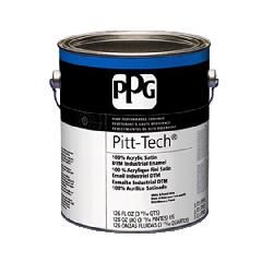 (90-477) Pitt-Tech&reg; Interior/Exterior Satin DTM Industrial Enamel with Deep Rustic Base - 1 Gallon Can