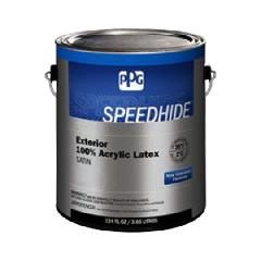 (6-2300XI) Speedhide&reg; Exterior 100% Acrylic Latex Satin with Ultra Deep Base - 1 Gallon Can