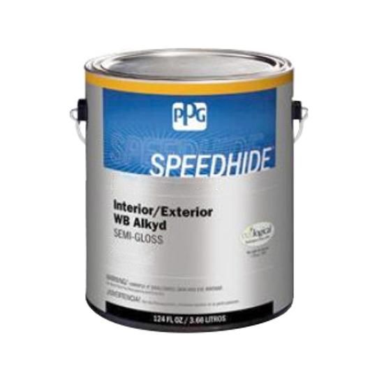 (6-1520) Speedhide&reg; Interior/Exterior WB Alkyd Semi-Gloss with Midtone Base - 1 Gallon Can