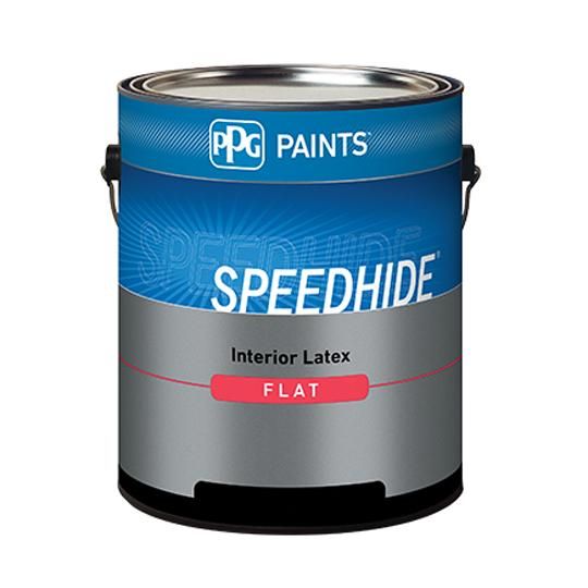 (6-85) Speedhide&reg; Interior Latex Flat with Midtone Base - 5 Gallon Pail