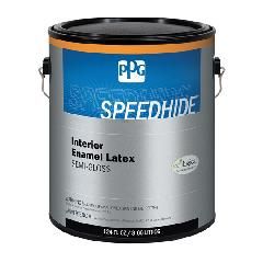 (6-515) Speedhide&reg; Interior Enamel Latex Semi-Gloss with Midtone Base - 1 Gallon Can