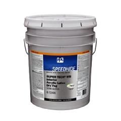 (6-724XI) Speedhide&reg; Super Tech&reg; WB Interior 100% Acrylic Dry-Fog Latex with White & Pastel Base - 5 Gallon Pail