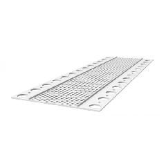 4" Surface Mount One Piece Soffit Board with Perforated Flanges