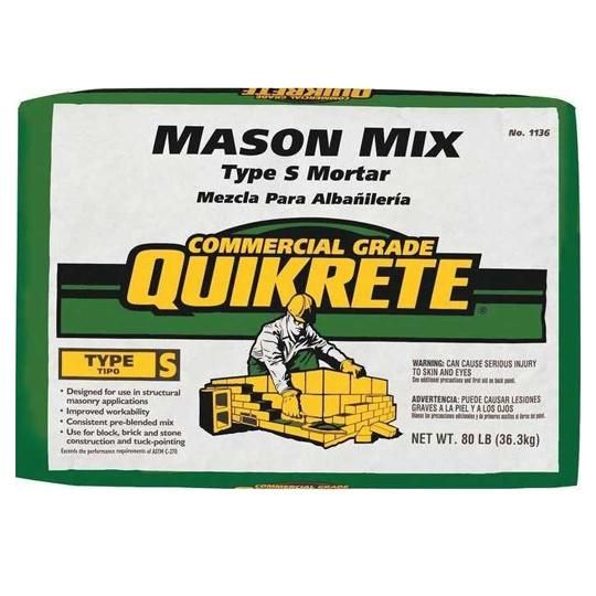 Mason Mix Portland Lime & Sand - Type-S - 3000 Lb. Bag