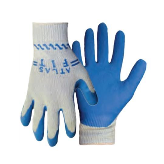 Atlas Fit&reg; Rubber Palm String Knit Gloves - Size Medium