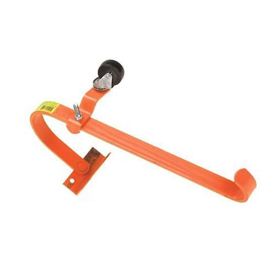 Ladder Hook Reinforced with Fixed Wheel and Swivel Bar