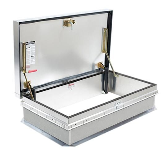 30" x 54" Thermally Broken Aluminum Roof Hatch