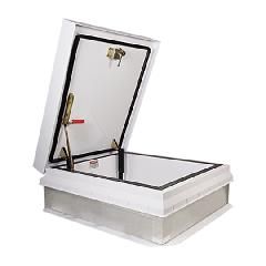 48" x 48" Thermally Broken Aluminum Roof Hatch