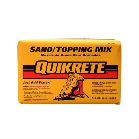 Sand/Topping Mix - 80 Lb. Bag