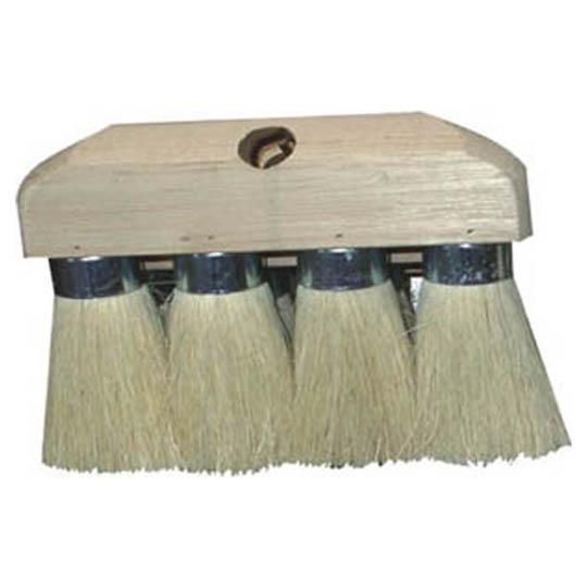 4 Knot Brush in 8-1/4" Wood Block