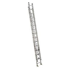 24' Aluminum Extension Ladder - 250 Lb. Load Capacity