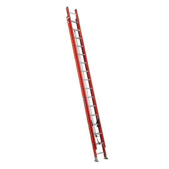 32' Fiberglass Extension Ladder - 300 Lb. Load Capacity