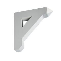 3-1/2" x 18" x 18" Decorative Bracket