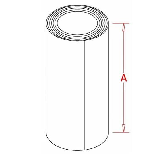 10" x 50' Galvanized Valley Flashing